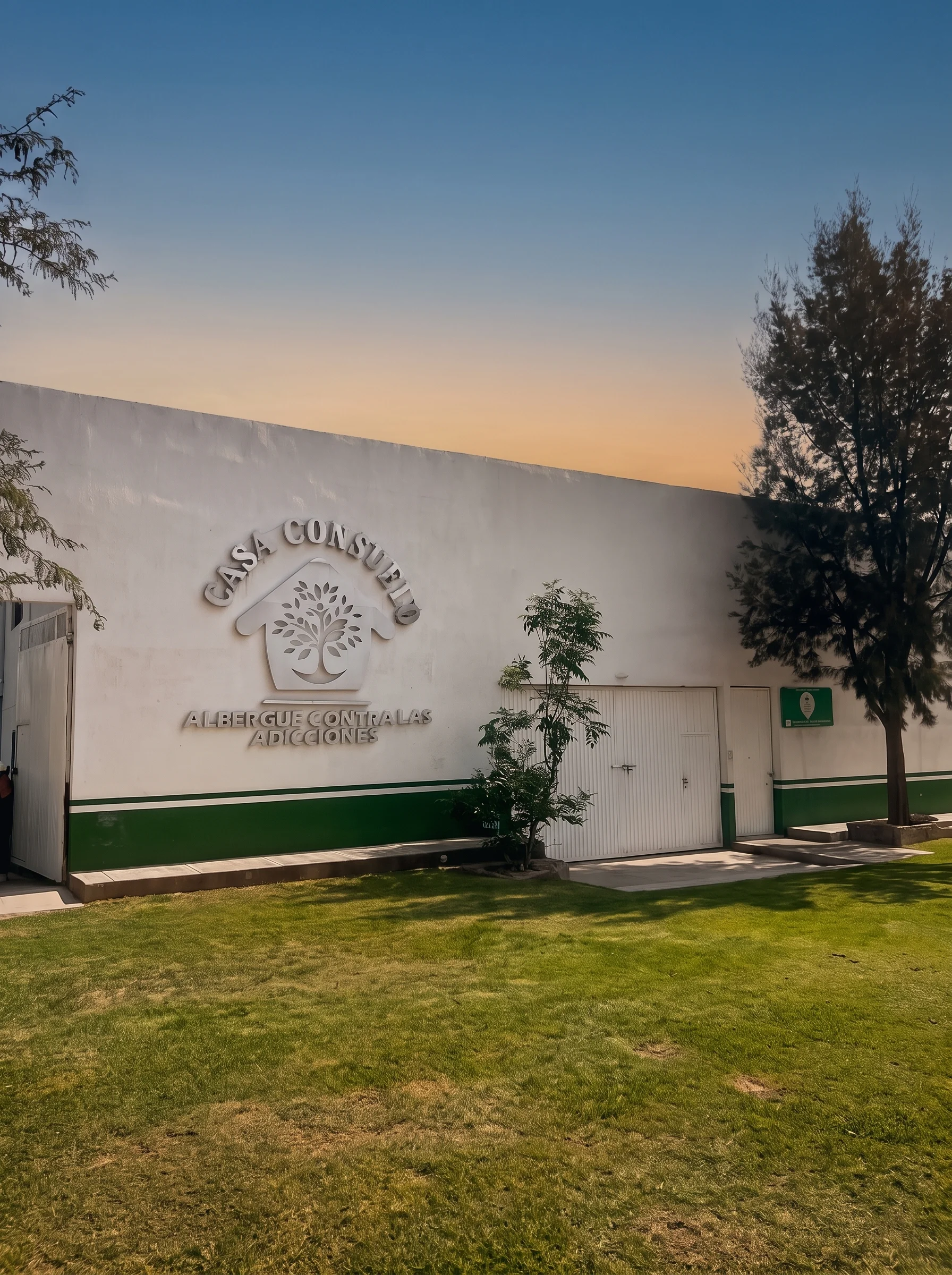 Fachada oficial de las instalaciones de Casa Consuelo en Calvillito Aguascalientes